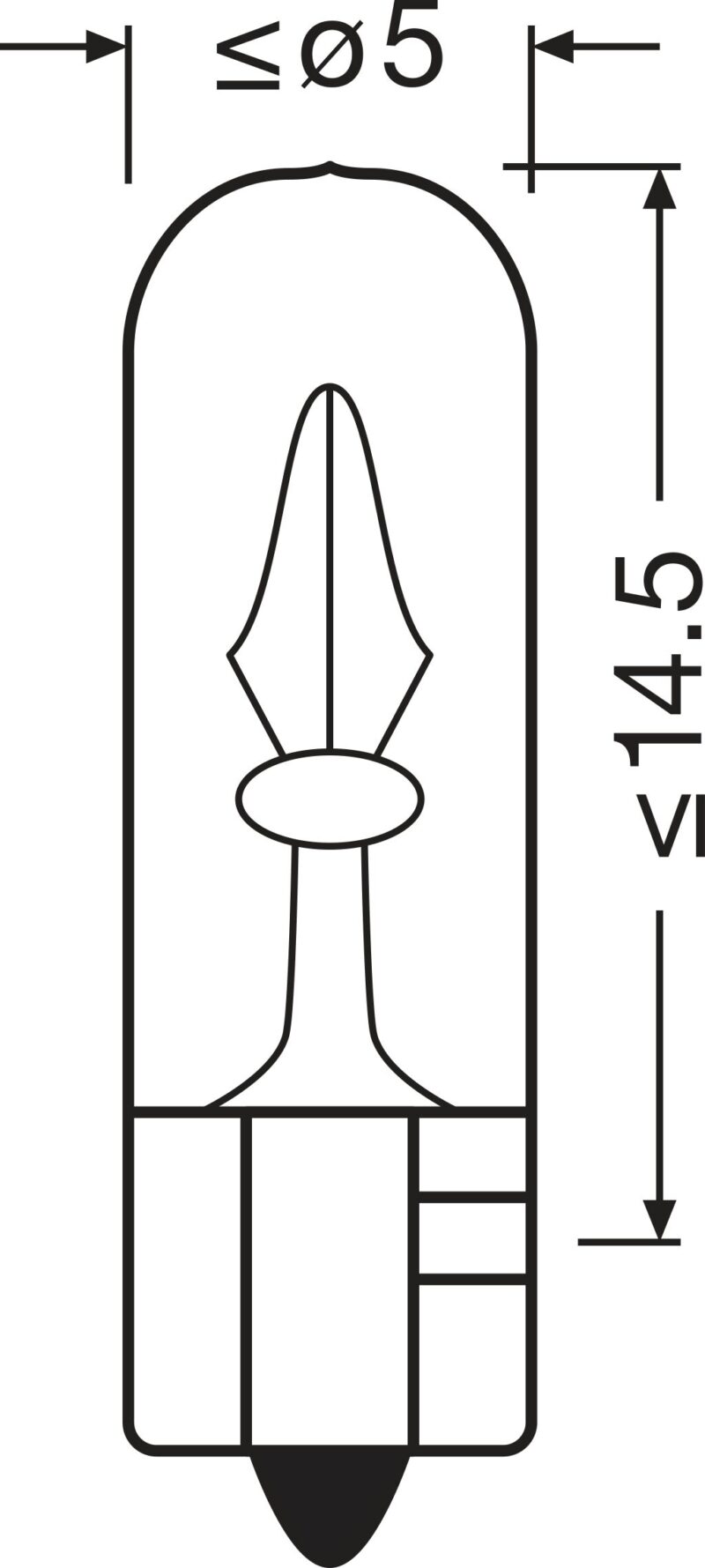 Żarówka W1,2W    2721   OSRAM - obrazek 3