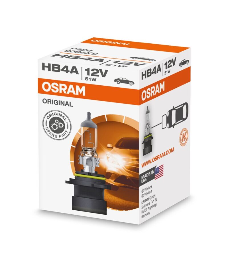 Żarówka HB4A Original  9006XS  OSRAM