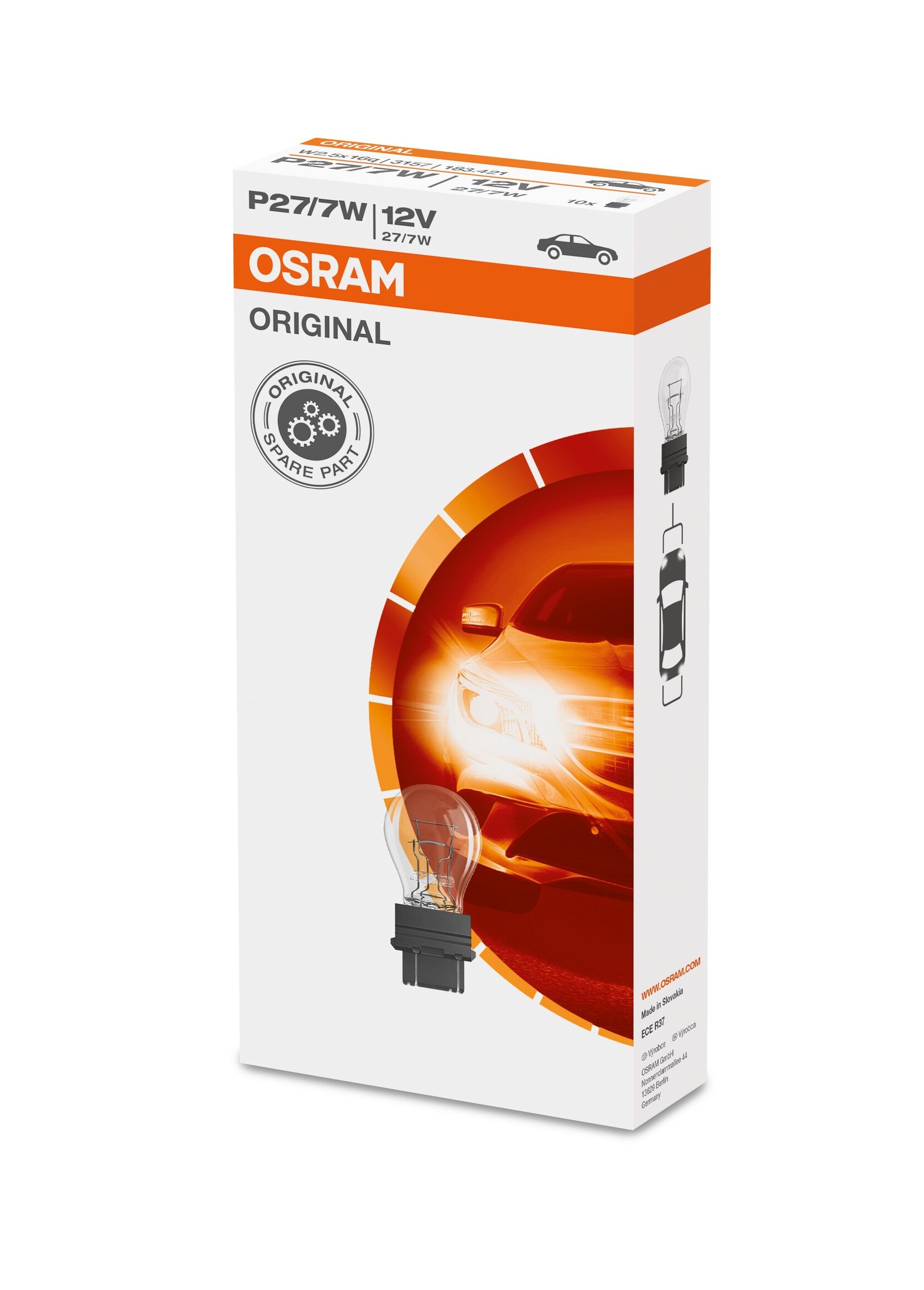 Żarówka P27/7W  3157   OSRAM