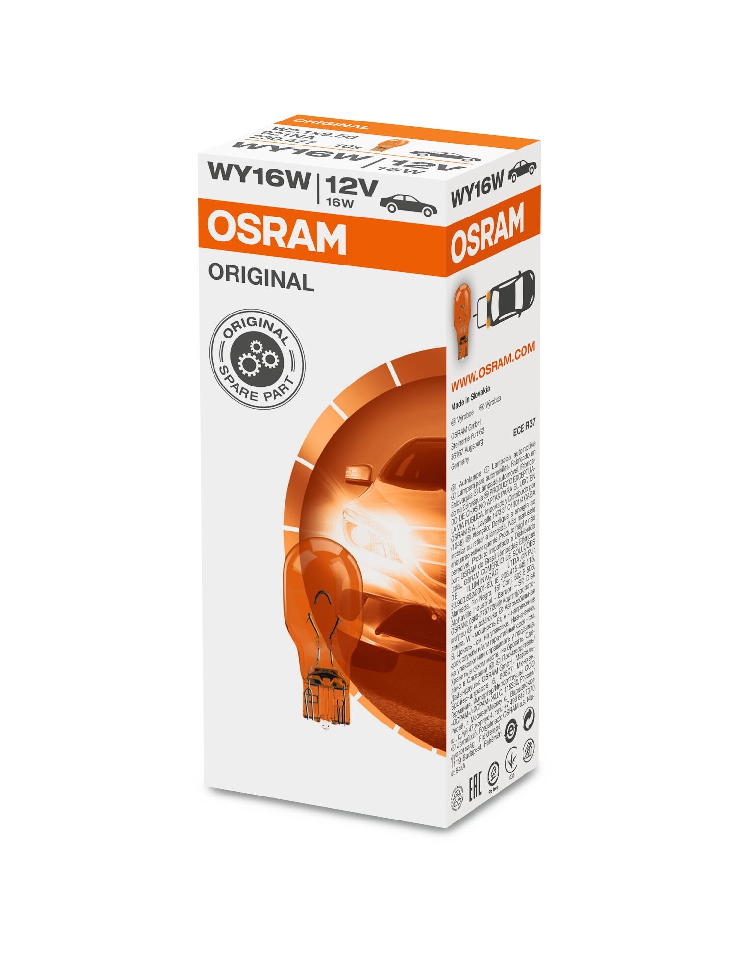 Żarówka WY16W  921NA  OSRAM