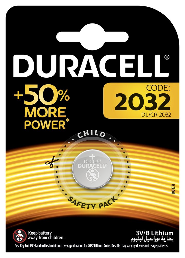 Bateria litowa mini Duracell CR2032 - Koman