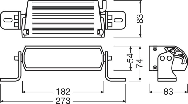 Światła drogowe LEDriving® Lightbar FX125-SP, LEDDL128-SP z homologacją ECE, GEN 2 - obrazek 3