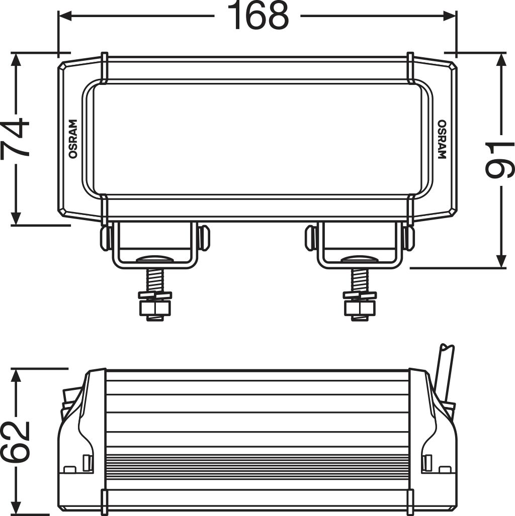 Światła drogowe Lightbar VX180-SP DR, LEDDL123-SP z homologacją ECE - obrazek 5