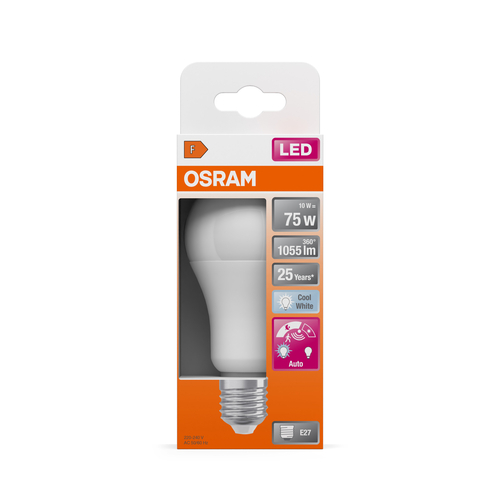 Żarówka LED 10W 75W E27 Osram Czujnik Ruchu 4000K - obrazek 6