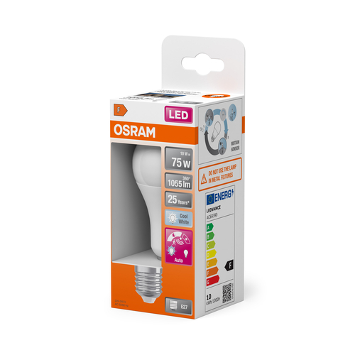 Żarówka LED 10W 75W E27 Osram Czujnik Ruchu 4000K - obrazek 7