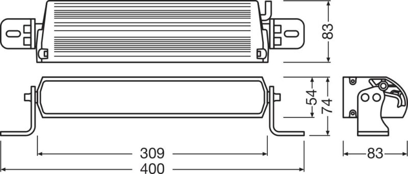 Światła drogowe Lightbar FX250-SP GEN 2 LEDDL129, ECE drogowe - obrazek 3