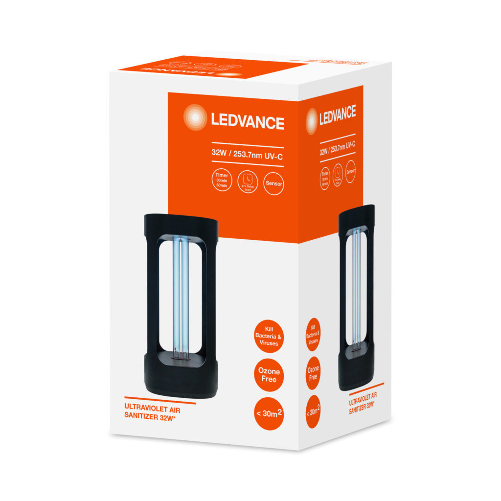 Lampa UV-C AIR SANITIZER do dezynfekcji pomieszczeń 32W