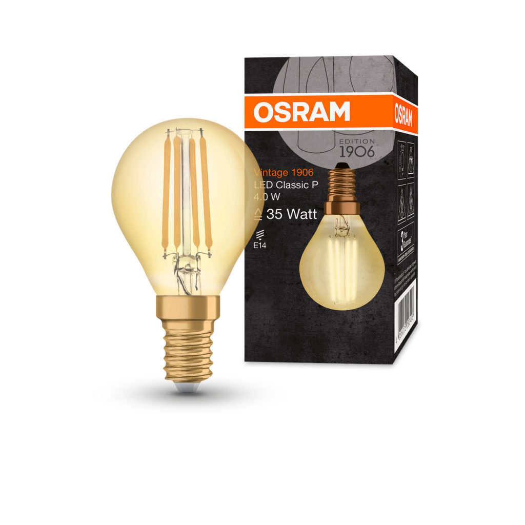 Żarówka Vintage 1906 LED CLP35 4W=35W/ 824 E27