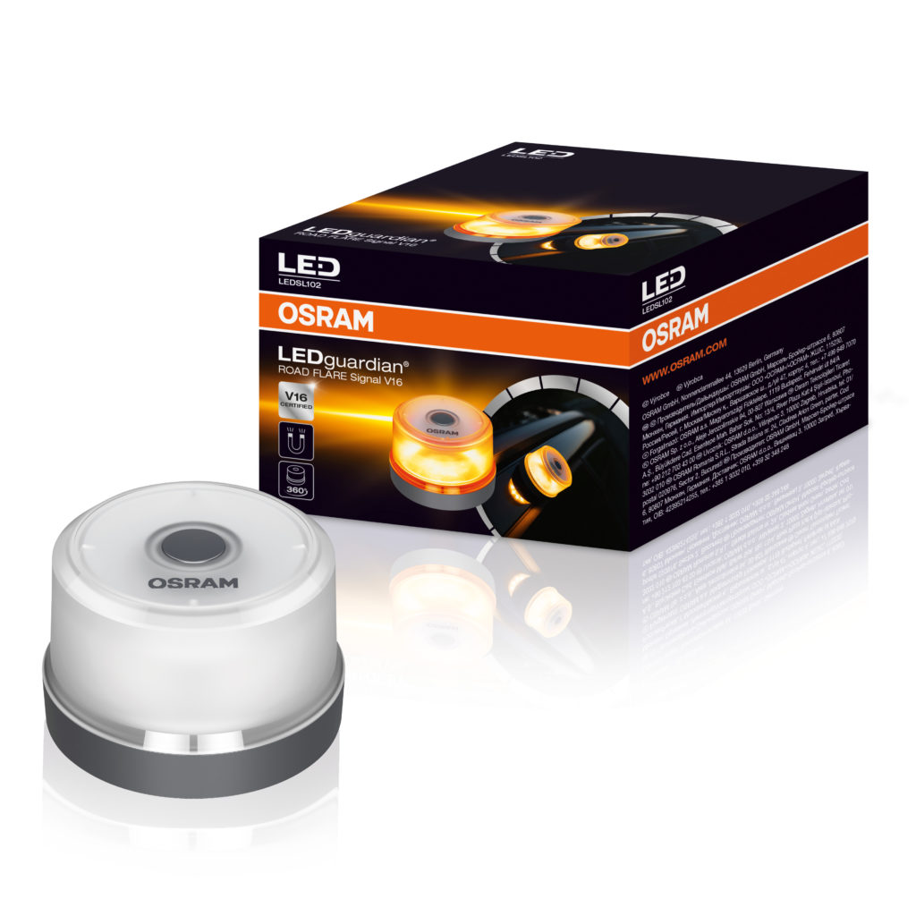 Lampka sygnalizacyjna, ostrzegawcza LEDguardian Road Flare Signal V16 LEDSL102