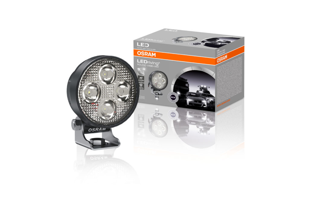 Lampa drogowa LEDriving® Lightbar Round VX80-WD LEDDL119 WD z homologacją ECE