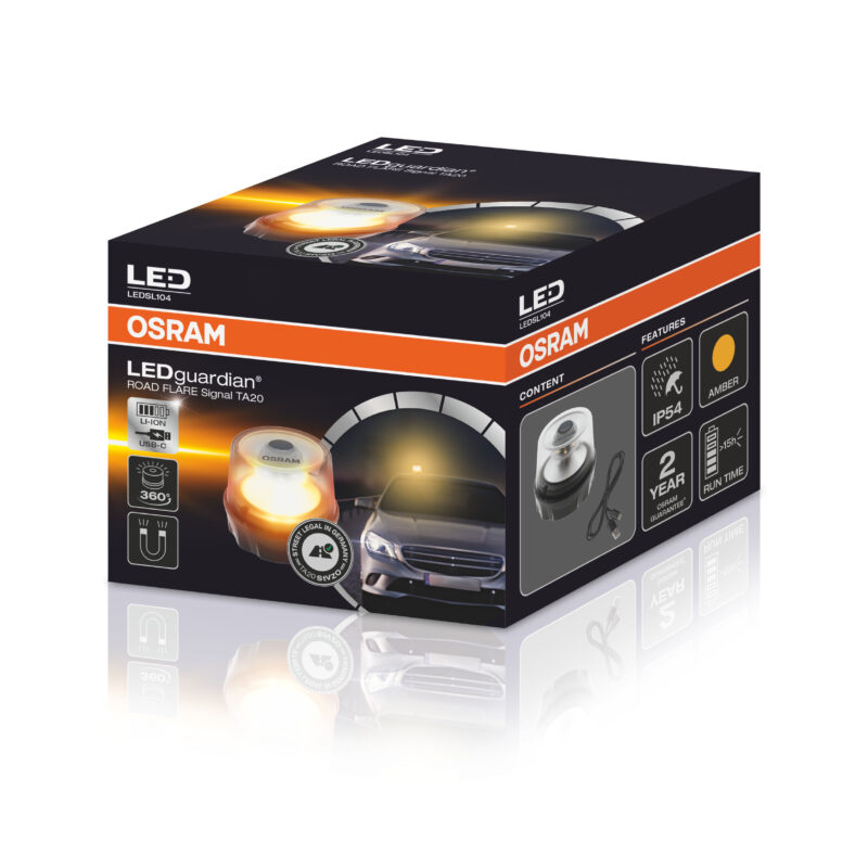 Latarka światło ostrzegawcze LEDguardian Road Flare Signal TA20 LEDSL104
