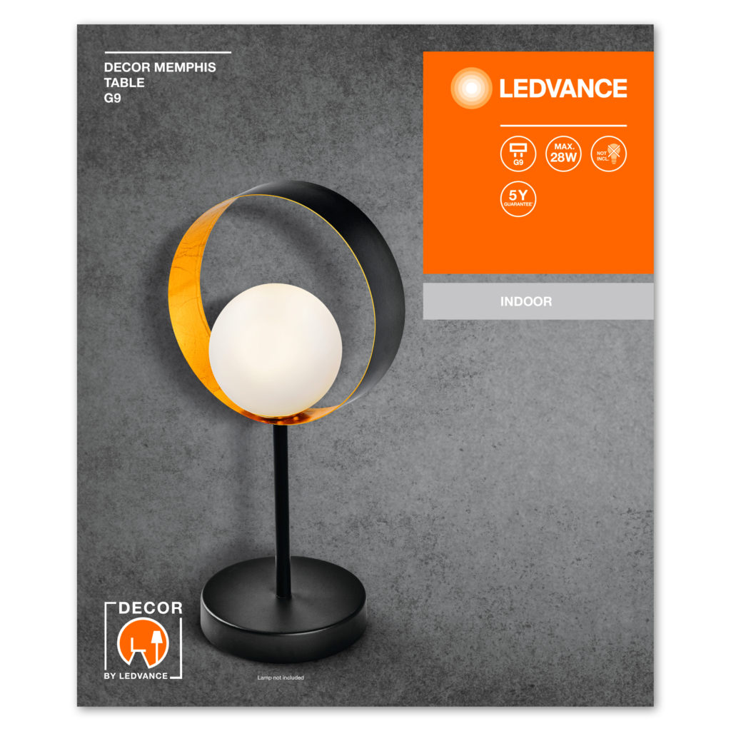 Lampka decoracyjna stołowa Decor Memphis Table G9 Ledvance - obrazek 3