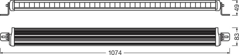 Światła drogowe LEDriving® Lightbar FX1000-CB GEN 2, LEDDL114-CB SM z homologacją ECE - obrazek 3