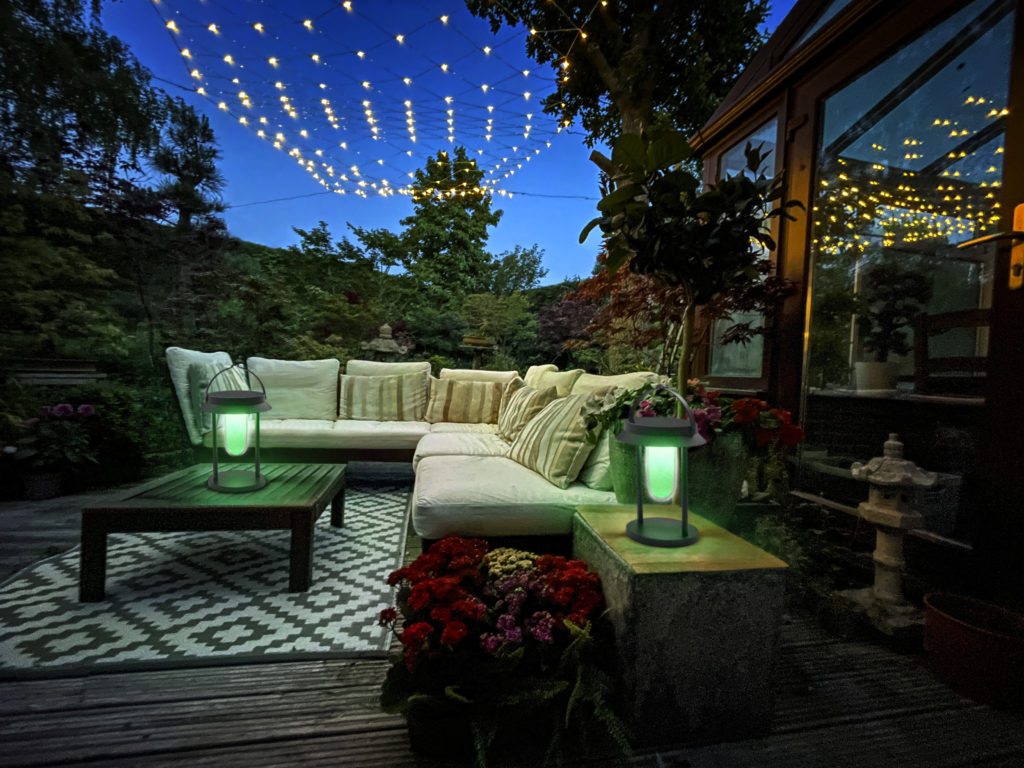 LAMPA OGRODOWA solarna Smart+ Solar TABLE okrągła - obrazek 4