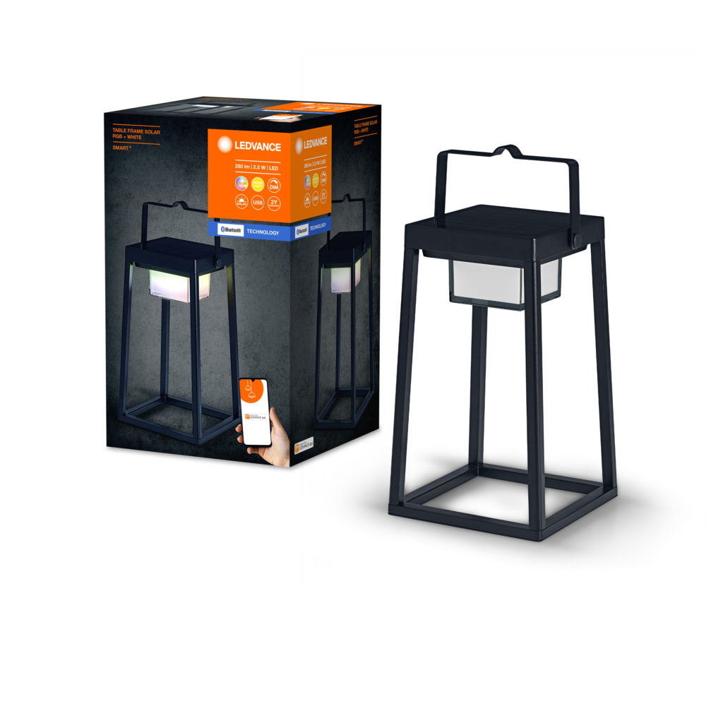 LAMPA OGRODOWA solarna Smart+ Solar TABLE frame