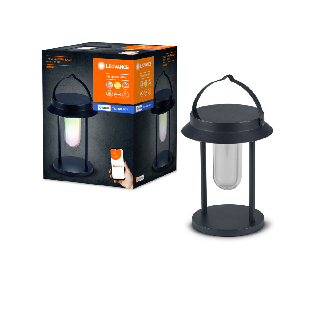 LAMPA OGRODOWA solarna Smart+ Solar TABLE okrągła