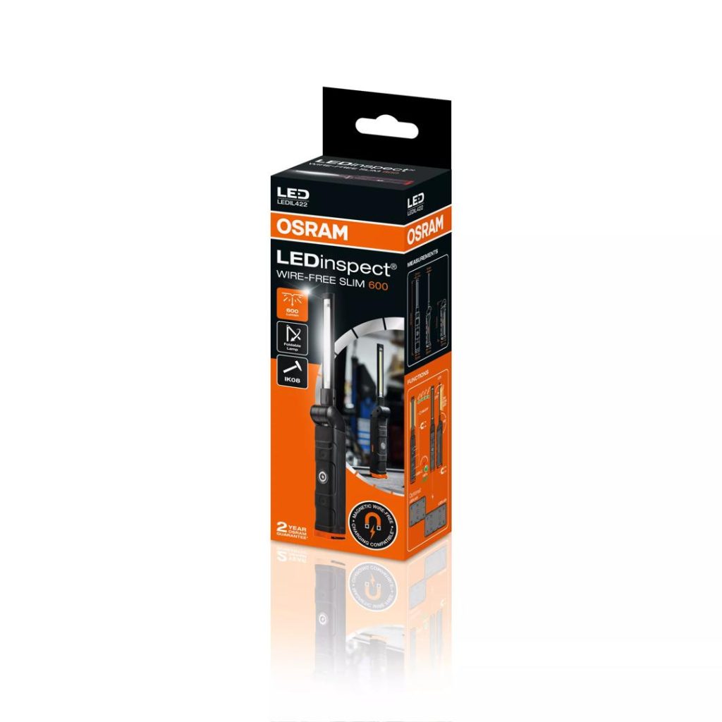 LAMPA WARSZTATOWA LEDinspect WIRE-FREE SLIM 600 LEDIL422 OSRAM