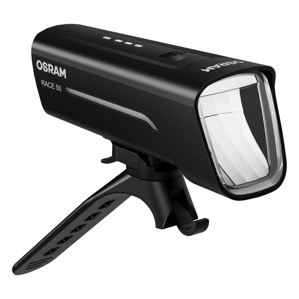 Zestaw lampek rowerowych LED Osram LEDsBike Race 50 - obrazek 9