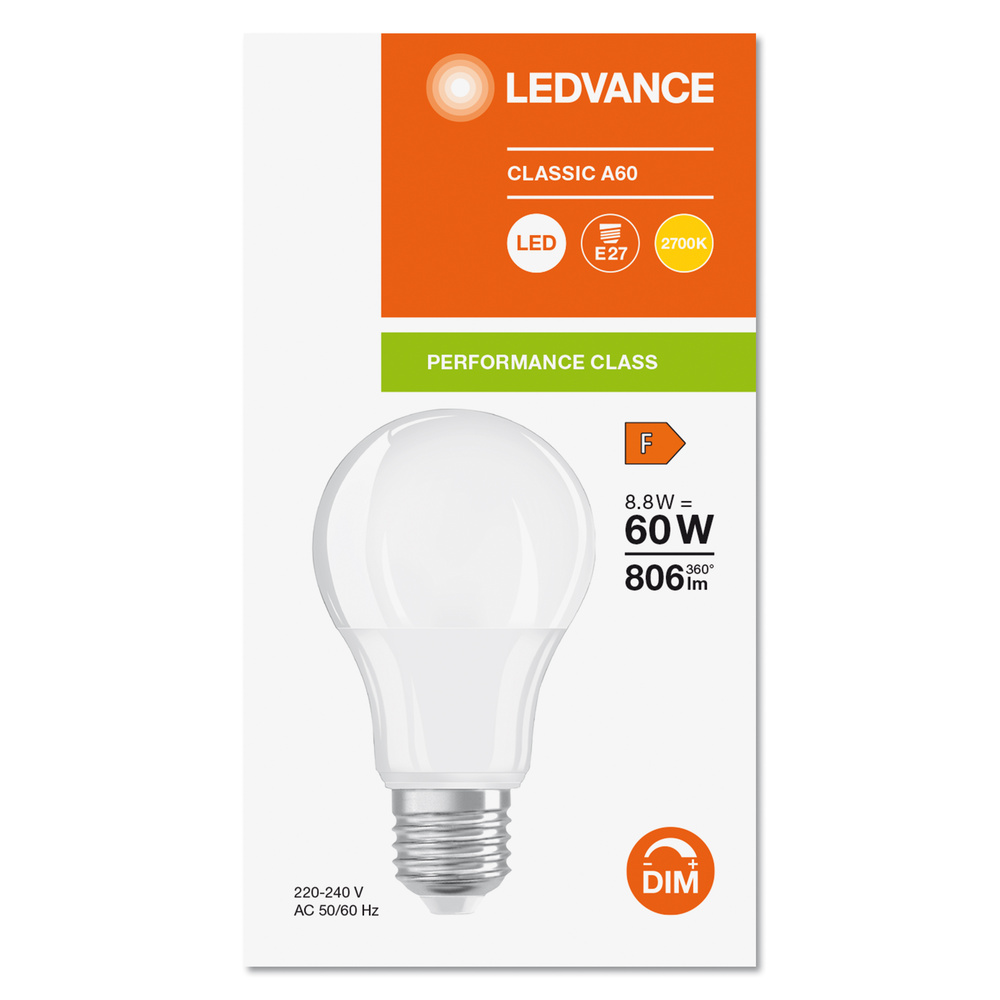 Żarówka LED 8,8W E27 ściemnialna Ledvance - obrazek 2