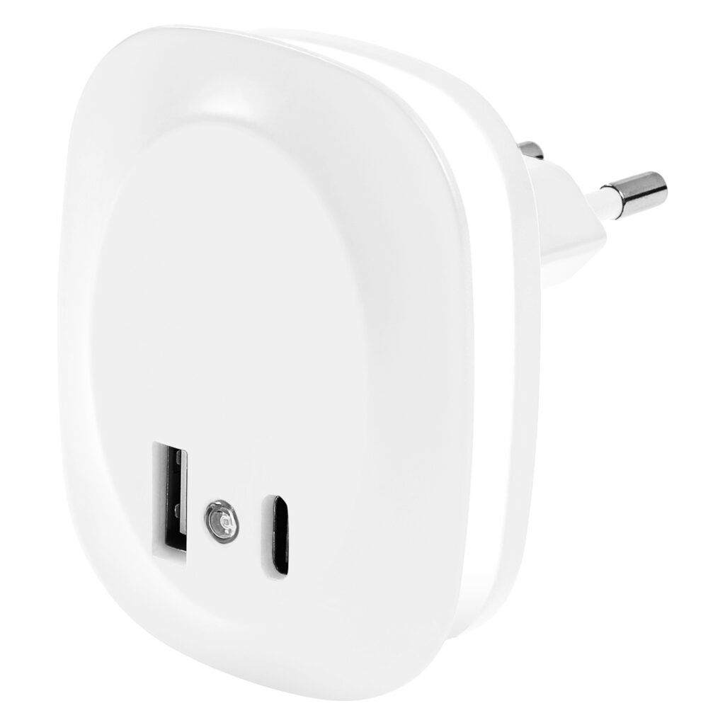 Lampka nocna z ładowarką LEDVANCE LUNETTA EDGE WHITE - obrazek 7