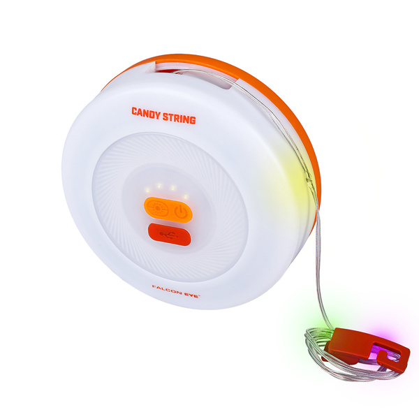 akumulatorowa kolorowa lampa outdoorowa CANDY STRING Falcon Eye