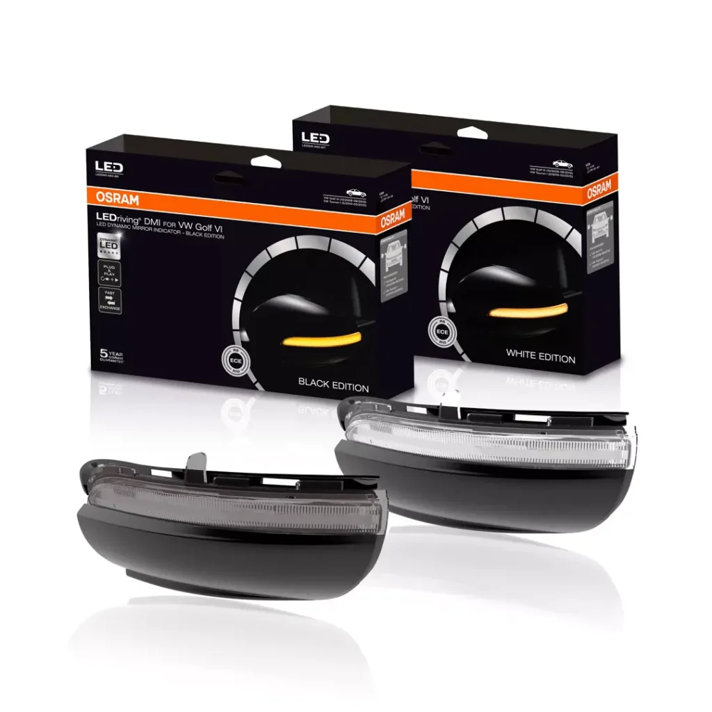 dynamiczne kierunkowskazy LEDriving DMI dla VW Golf VI Black - obrazek 15