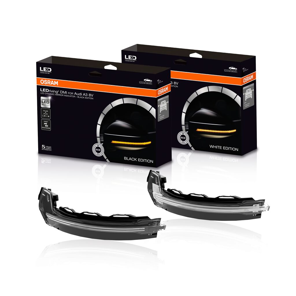 dynamiczne kierunkowskazy LEDriving DMI dla AUDI A3 White Edition - obrazek 11