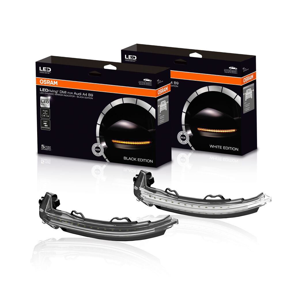 dynamiczne kierunkowskazy LEDriving DMI dla AUDI A4, A5 Black Edition - obrazek 11
