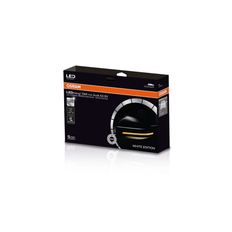 dynamiczne kierunkowskazy LEDriving DMI dla AUDI A3 White Edition - obrazek 12