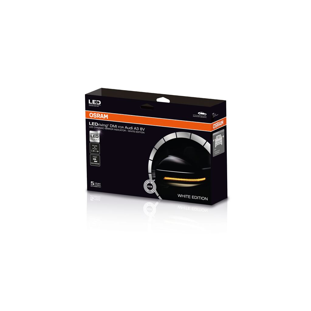 dynamiczne kierunkowskazy LEDriving DMI dla AUDI A3 White Edition - obrazek 12
