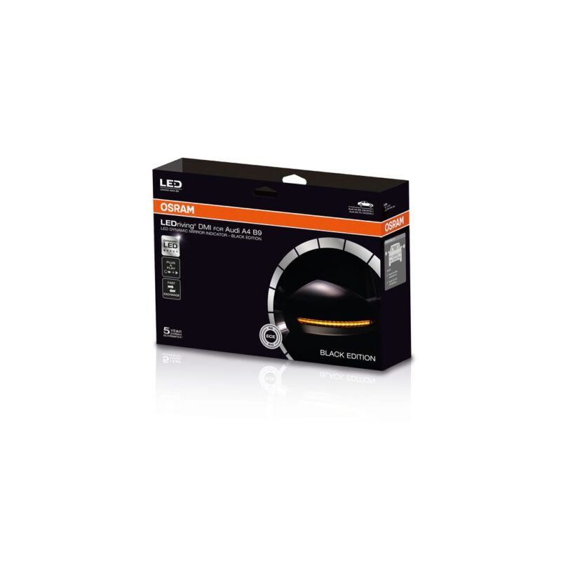 dynamiczne kierunkowskazy LEDriving DMI dla AUDI A4, A5 Black Edition - obrazek 12