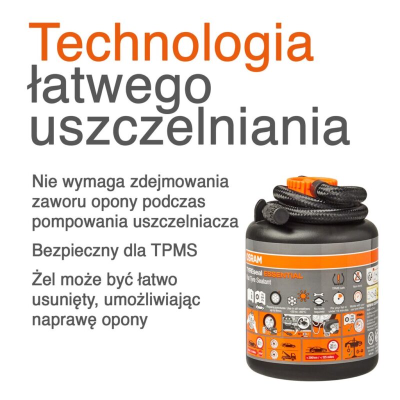 Zestaw naprawczy do opon Osram TYREseal OTSK6ESN - obrazek 10