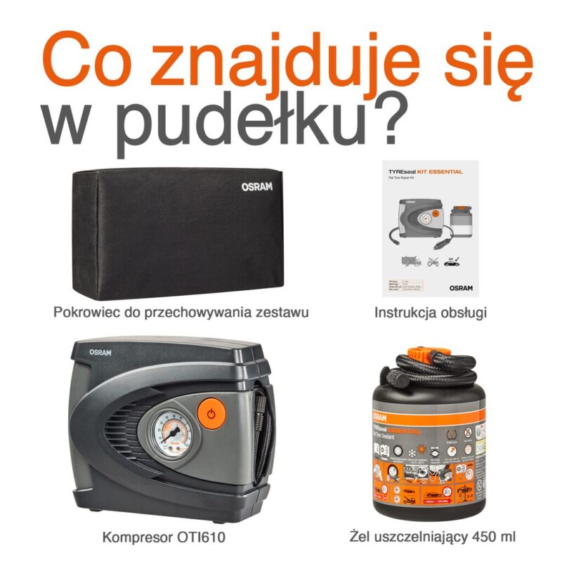 Zestaw naprawczy do opon Osram TYREseal OTSK6ESN - obrazek 7