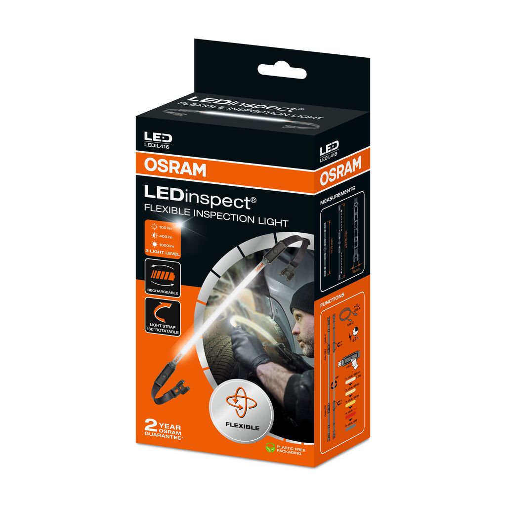 Elastyczna lampa warsztatowa LED OSRAM FLEXIBLE INSPECTION LIGHT - obrazek 6