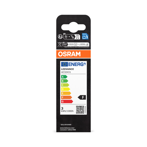 żarówka płomień LED Osram Vintage 1906 Classic Filament 2.5W 824 Gold E14 - obrazek 6