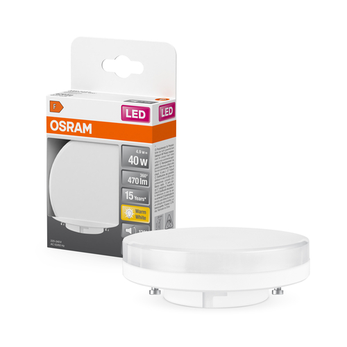 Żarówka OSRAM LED STAR GX53 4,9W BARWA 2700K 120 stopni