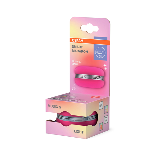 głośnik bluetooth Osram SMART+ Macaron Pink RGB makaronik różowy - obrazek 8