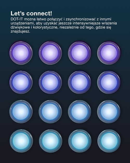 lampka przenośna z magnesem Osram SMART+ Bluetooth DOT-IT Twist & Shake - obrazek 8