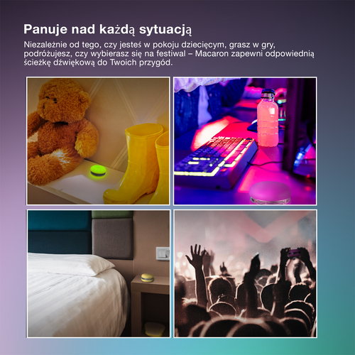 głośnik bluetooth Osram SMART+ Macaron Blue RGB makaronik niebieski - obrazek 13