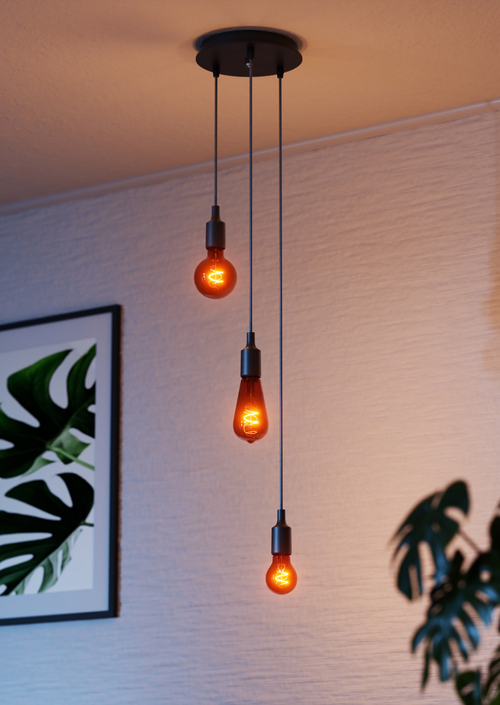 miedziana żarówka ściemnialna Osram Vintage 1906 LED FILAMENT Globe 3W E27 - obrazek 8