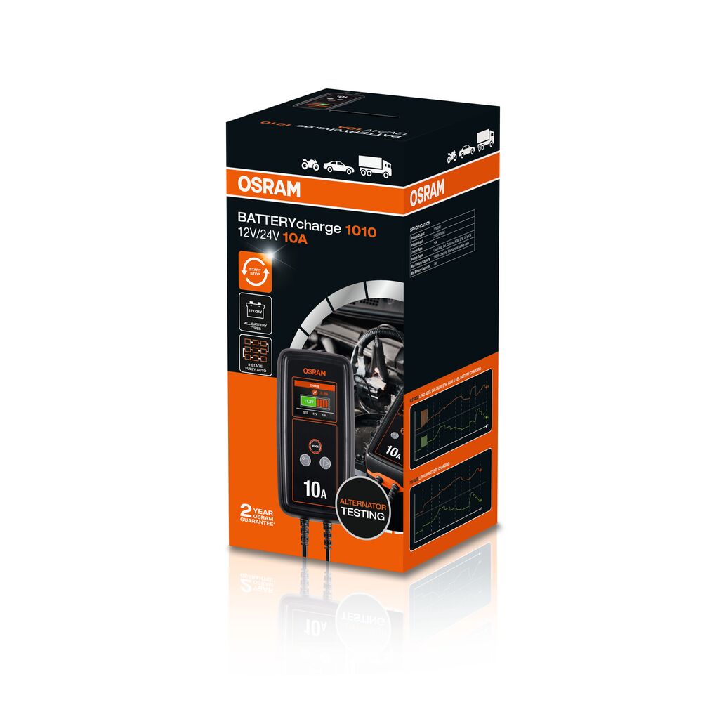 inteligentny prostownik Osram BATTERYcharge OEBCS1010 12/24V 10A - obrazek 11