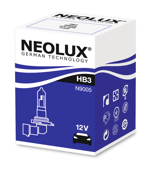 żarówka halogenowa HB3 Neolux N9005 12V 60 W - obrazek 2